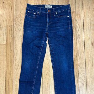 Madewell Women's Alley Straight Jeans Indigo Wash
